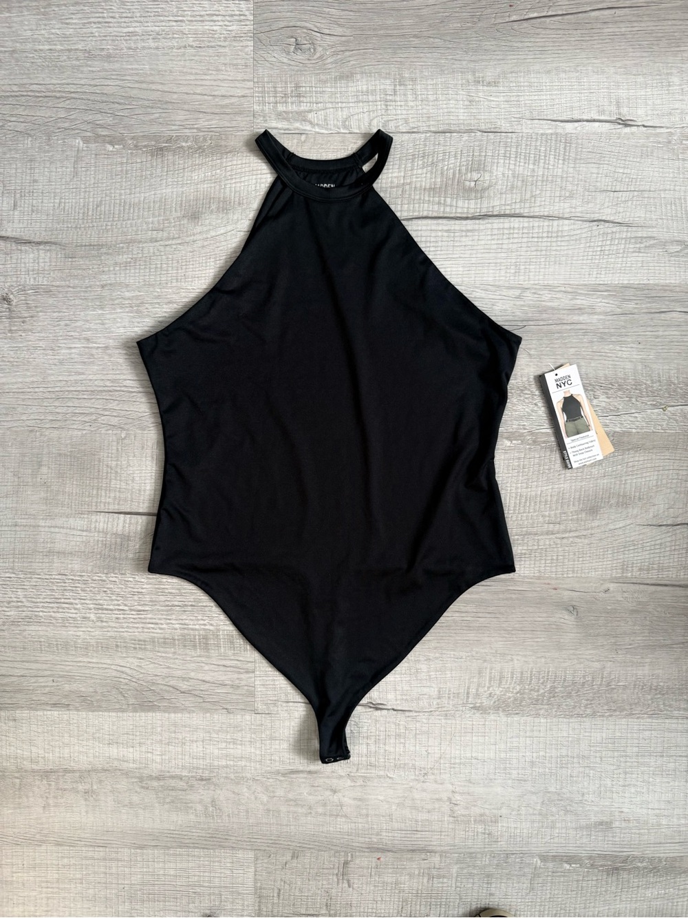 High Neck Black Bodysuit - Women Tops Bodysuits